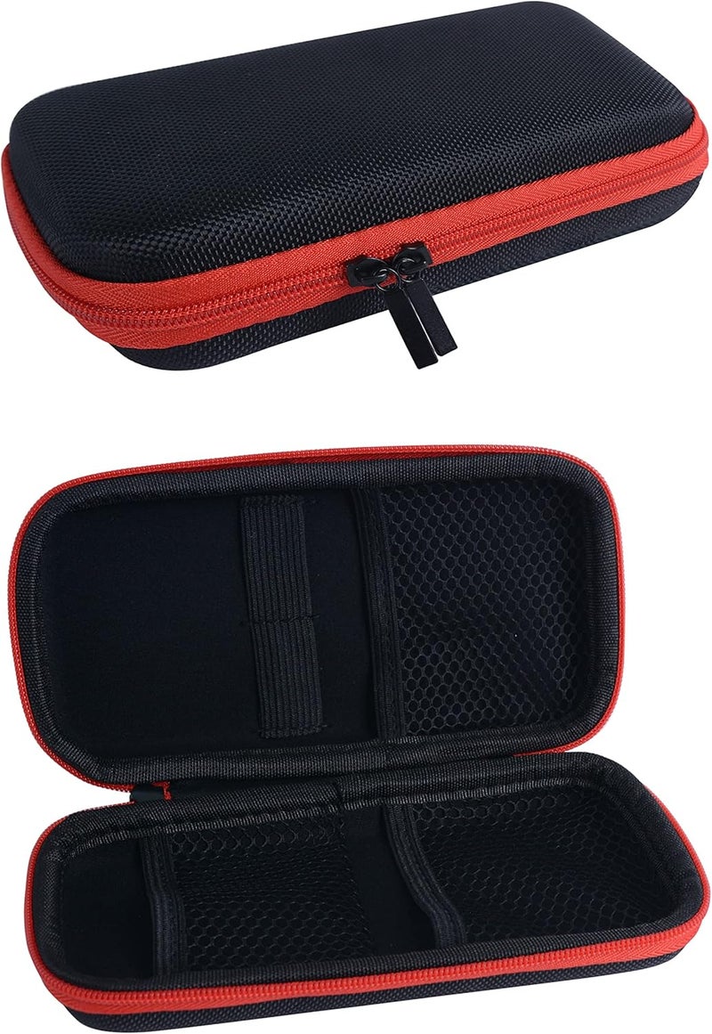 Wolfteeth Smell Proof Bag|Vapor Case|Stash Box Container Pouch|Pen Battery Holder for Him Men Friend, Red - Image 5